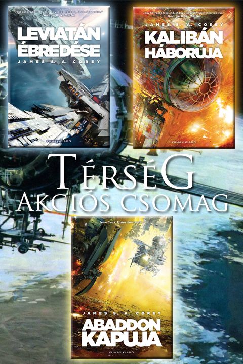 James S. A. Corey: A Térség 1-3 akciós csomag James S. A. Corey: A Térség 1-3 akciós csomag