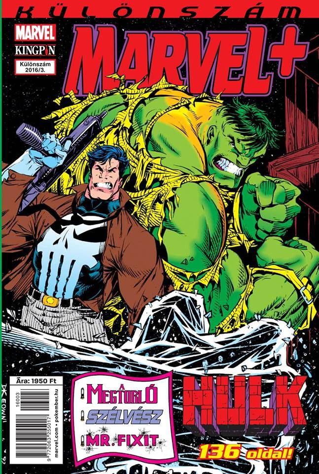 Marvel+ Különszám 2016/3 Hulk, Megtorló, Szélvész Marvel+ Különszám 2016/3 Hulk, Megtorló, Szélvész