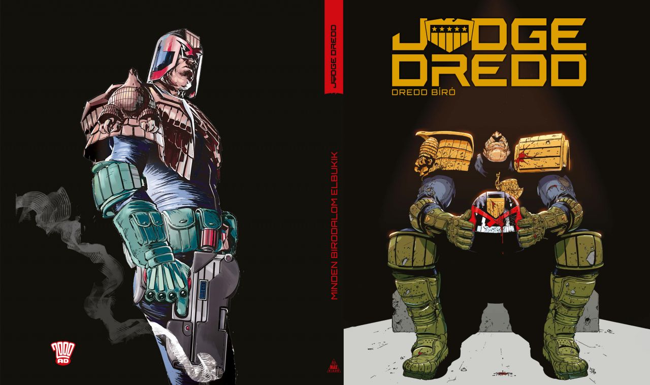 Judge Dredd - Dredd bíró: Minden birodalom elbukik limitált, exkluzív kiadású keménytáblás képregény Judge Dredd - Dredd bíró: Minden birodalom elbukik limitált, exkluzív kiadású keménytáblás képregény