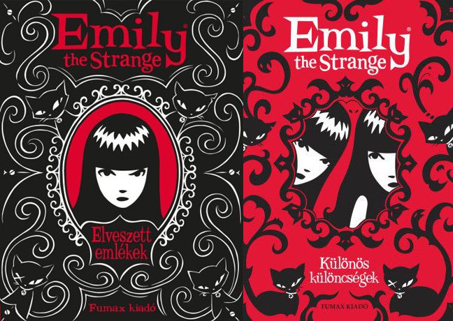 Emily the Strange akciós csomag (Elveszett emlékek és Különös különcségek)