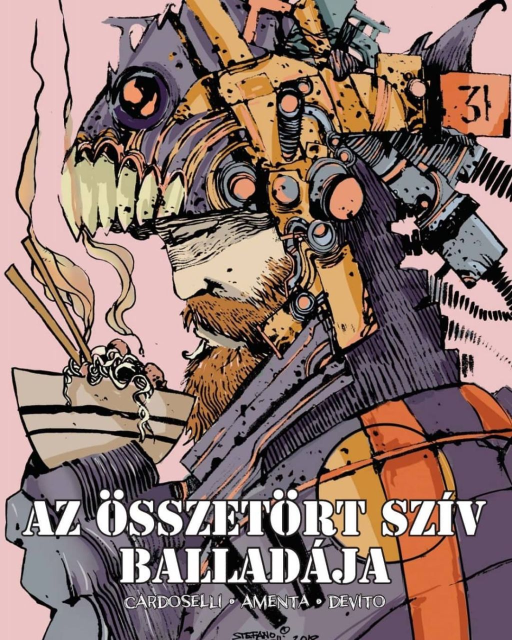 Az összetört szív balladája cyberpunk képregény Az összetört szív balladája cyberpunk képregény