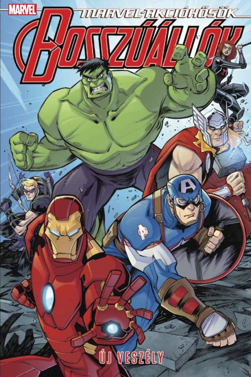 Marvel akcióhősök 3.: Bosszúállók 1. - Új veszély képregény Marvel akcióhősök 3.: Bosszúállók 1. - Új veszély képregény