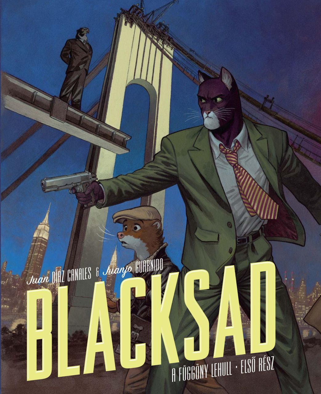 Blacksad 6/1.rész: A függöny lehull 1. rész keménytáblás képregény 