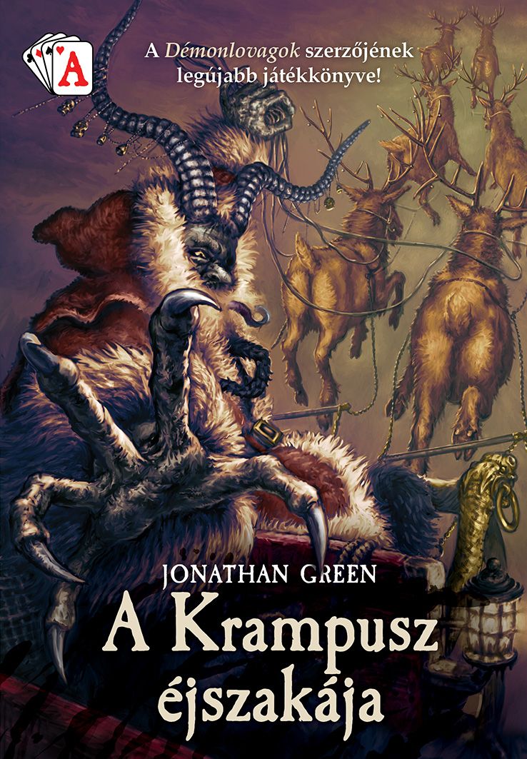 Jonathan Green: A Krampusz éjszakája lapozgatós könyv 