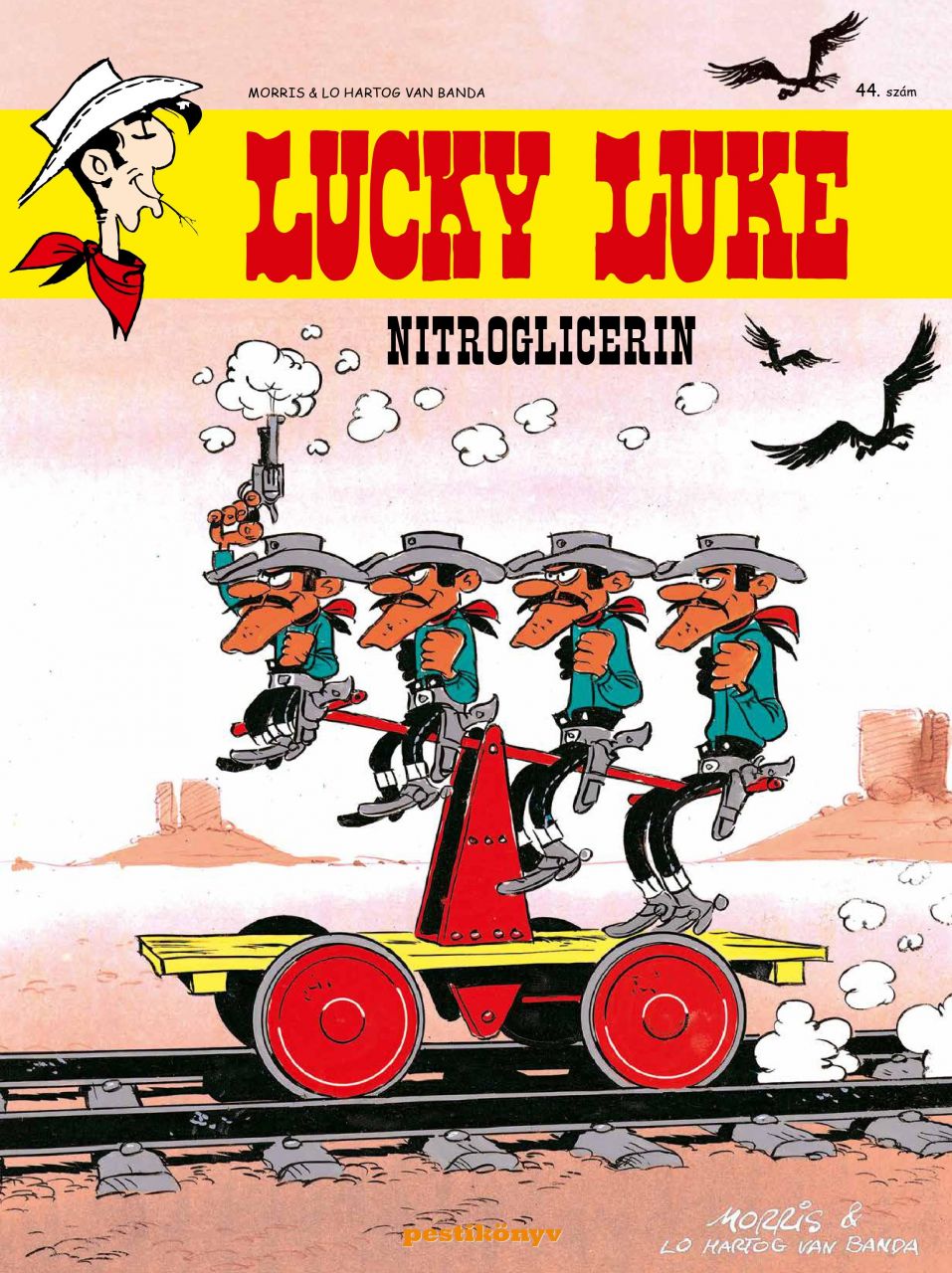 Lucky Luke 44. - Nitroglicerin képregény 