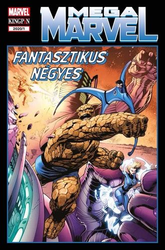 Jonathan Hickman: Mega Marvel - Fantasztikus Négyes képregény