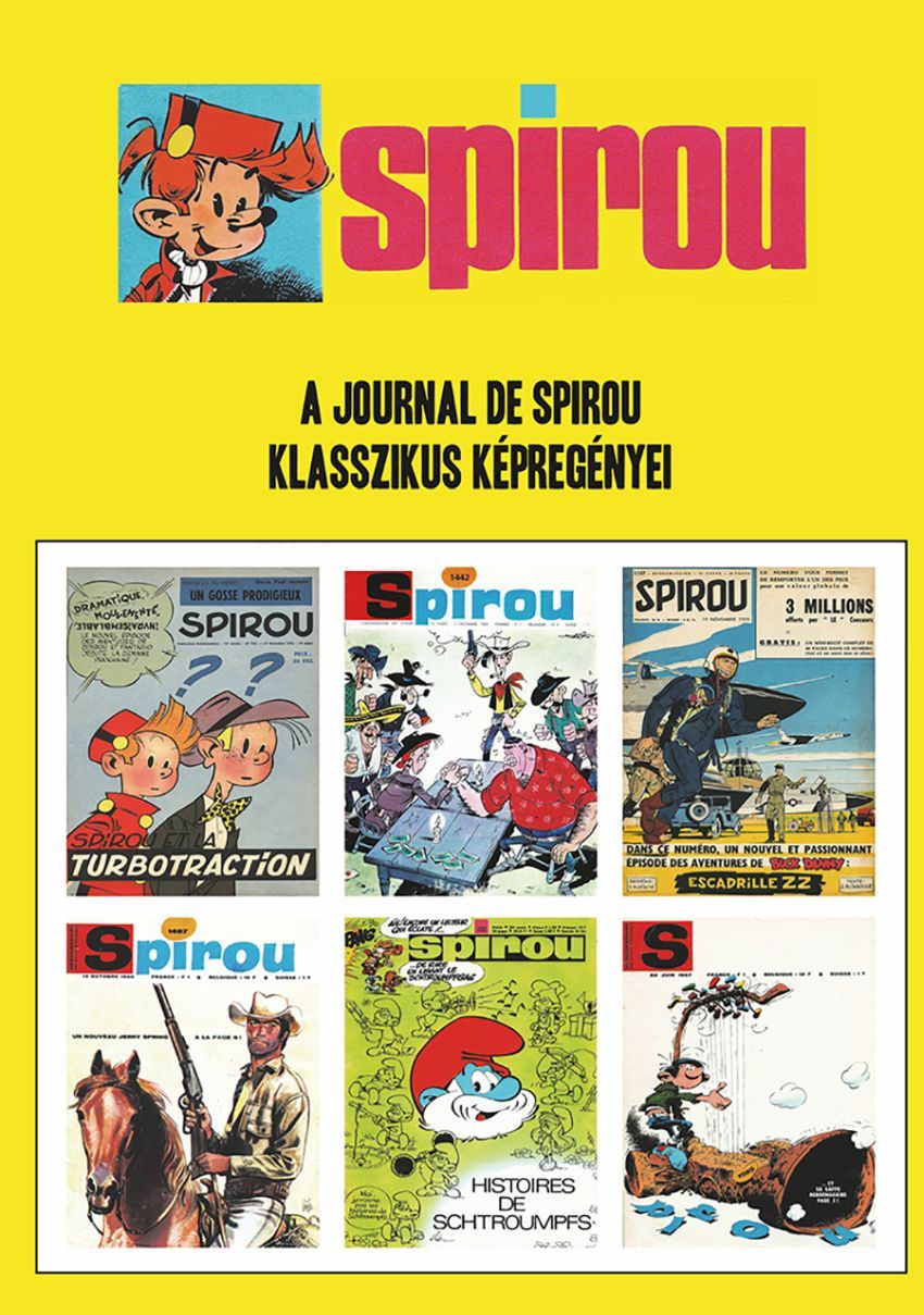 Bayer Antal: A Journal de Spirou klasszikus képregényei