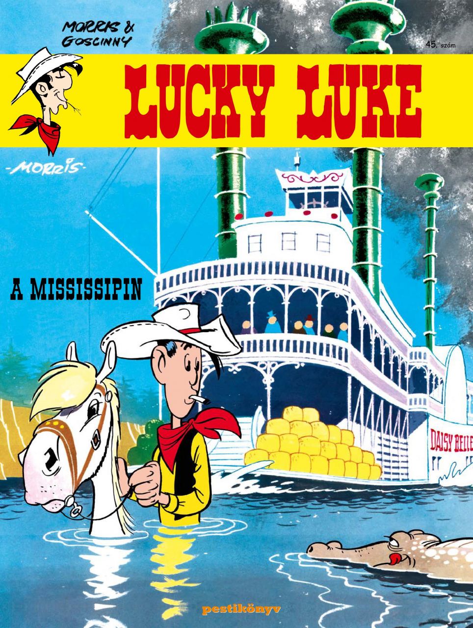 Lucky Luke 45. - A Mississipin képregény 