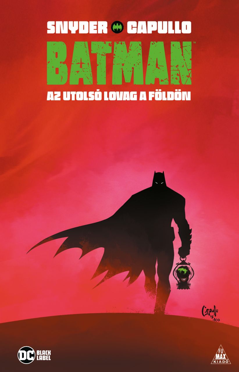 SZÉPSÉGHIBÁS Capullo, Snyder: Batman: Az utolsó lovag a Földön keménytáblás képregény