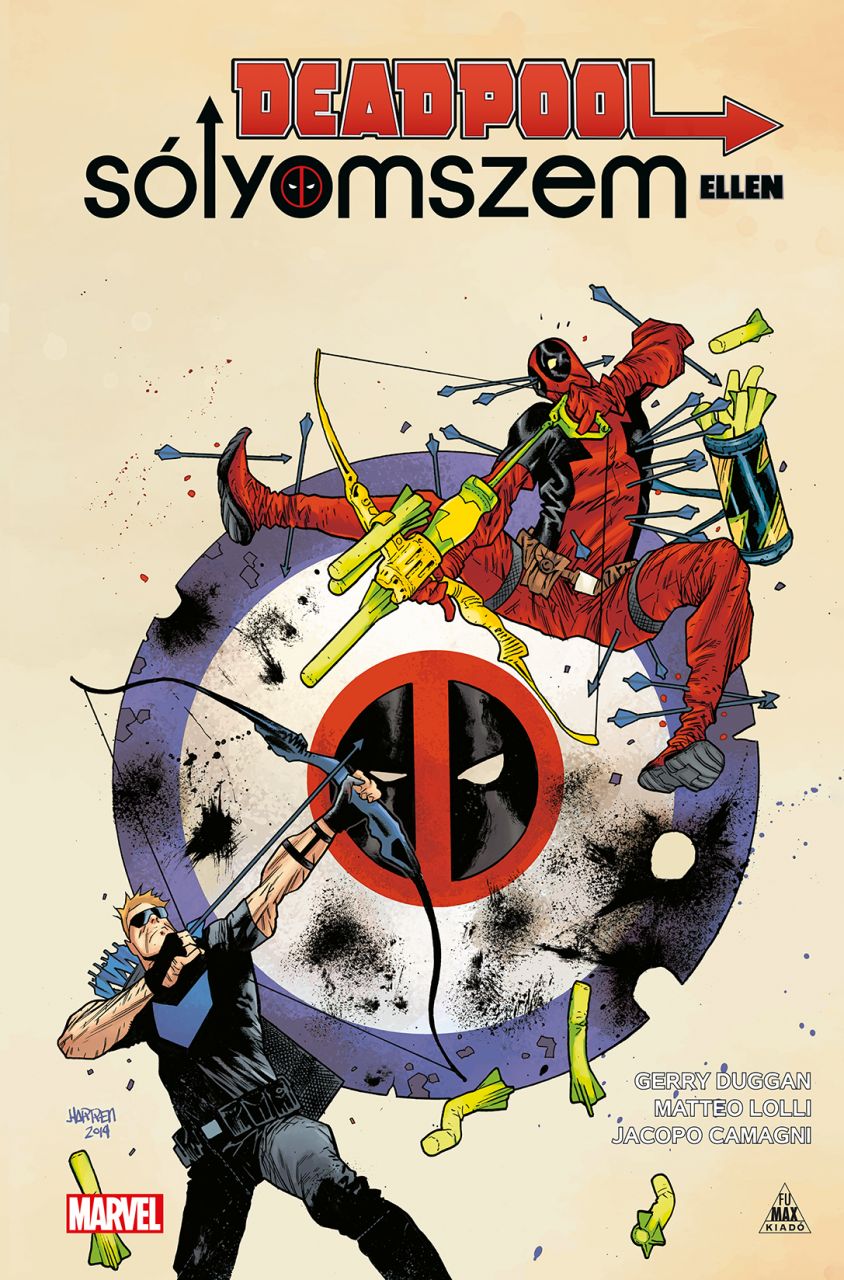 Deadpool Sólyomszem ellen keménytáblás képregény 