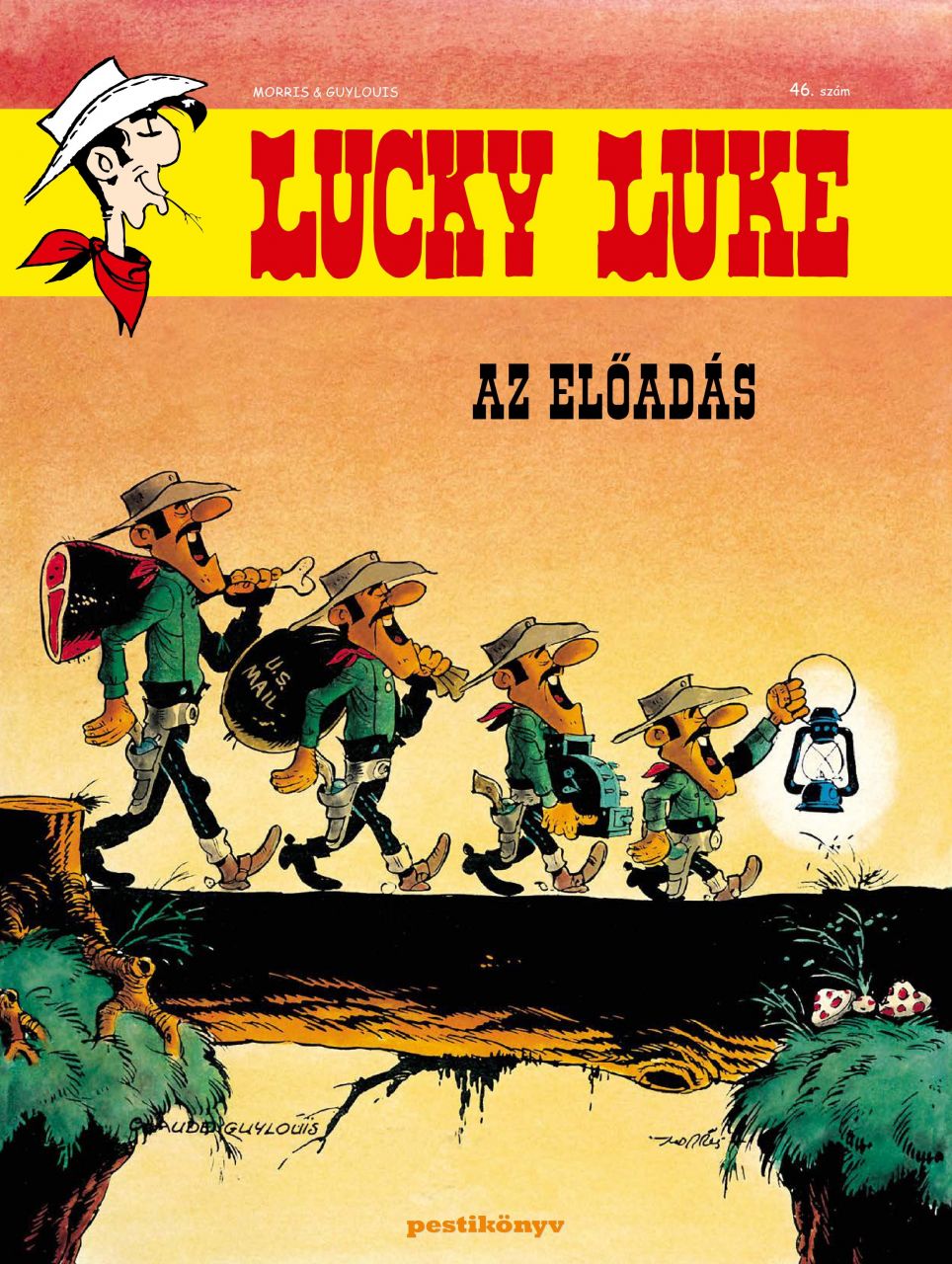 Lucky Luke 46. - Az előadás képregény 