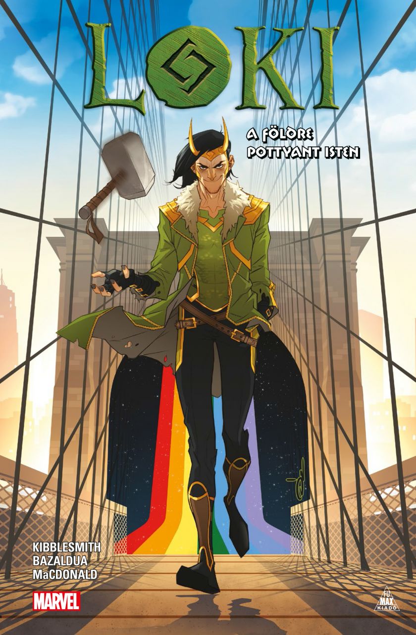 Loki: A földre pottyant isten keménytáblás képregény 