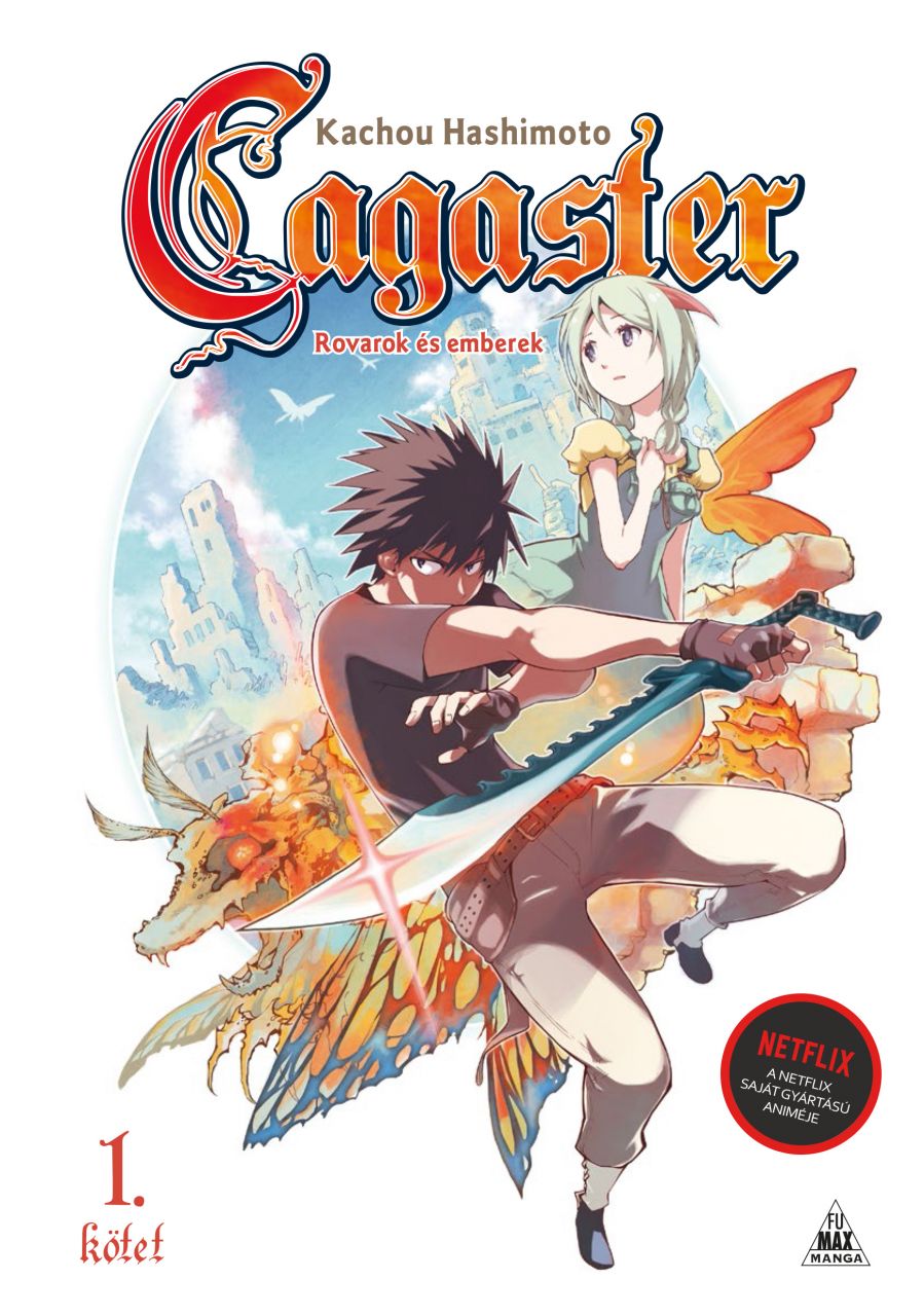 Kachou Hashimoto: Cagaster - Rovarok és emberek 1. manga 