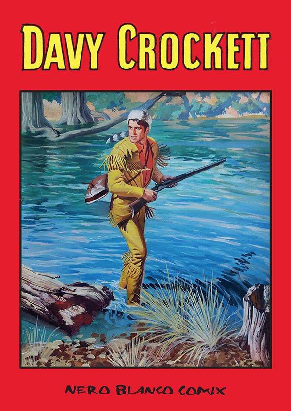 Davy Crockett puhatáblás képregény