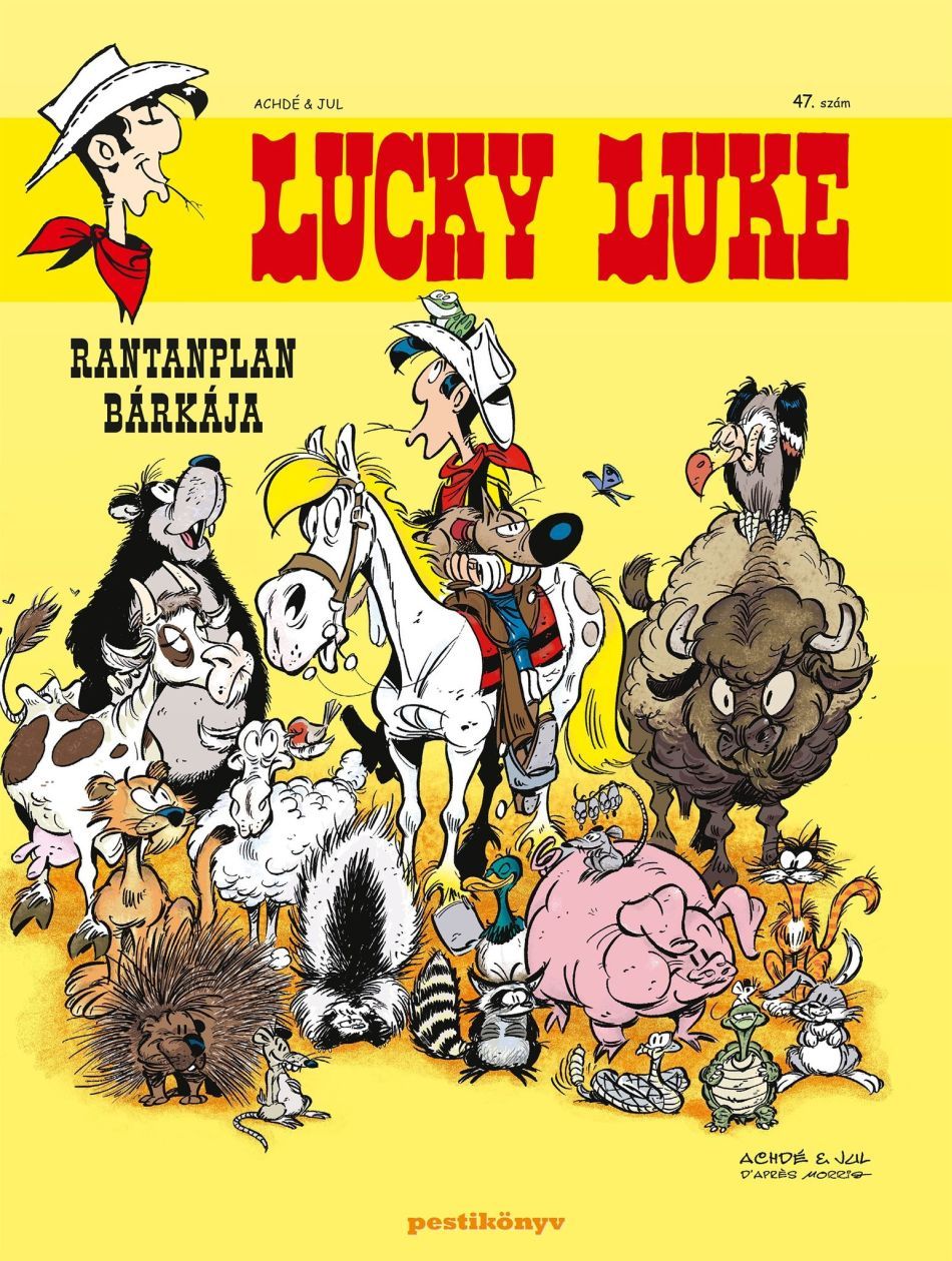 Lucky Luke 47: Rantanplan bárkája képregény