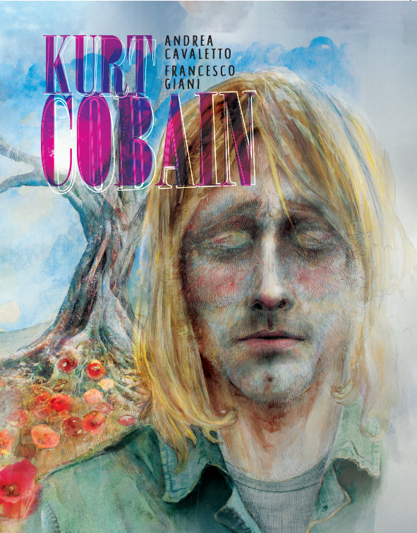 Kurt Cobain puhatáblás képregény 