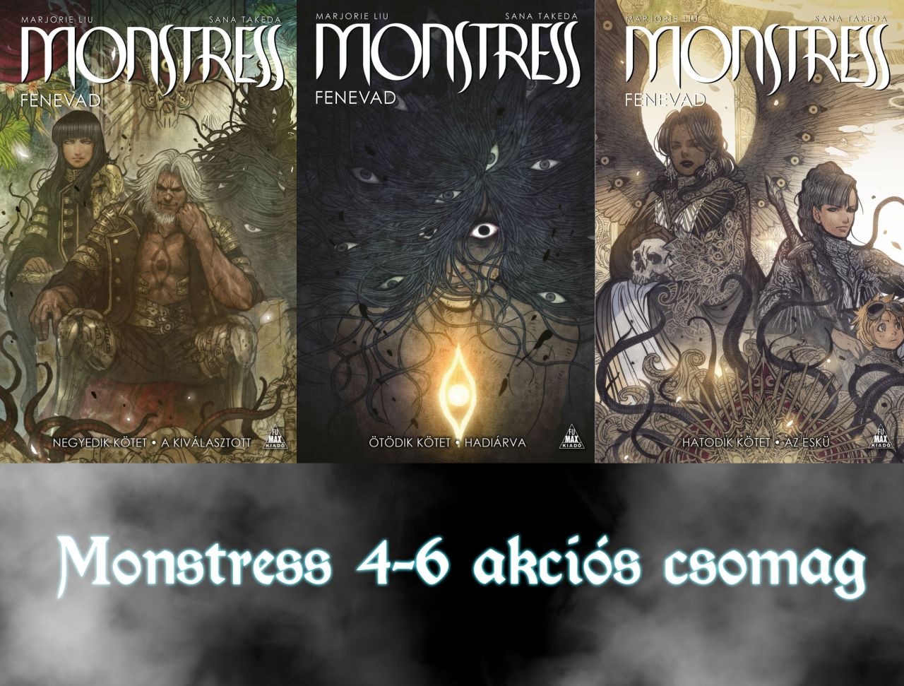 Monstress - Fenevad 4-6. kedvezményes képregénycsomag