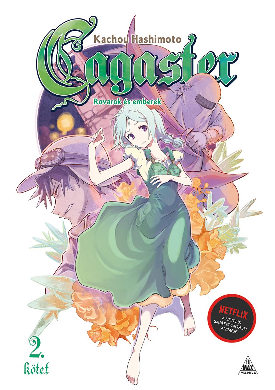 SZÉPSÉGHIBÁS Kachou Hashimoto: Cagaster - Rovarok és emberek 2. manga