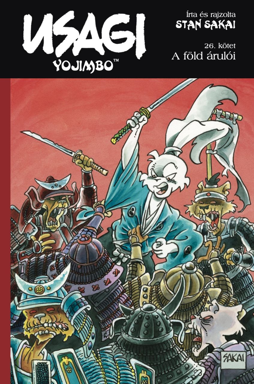 Usagi Yojimbo 26.: A föld árulói képregény