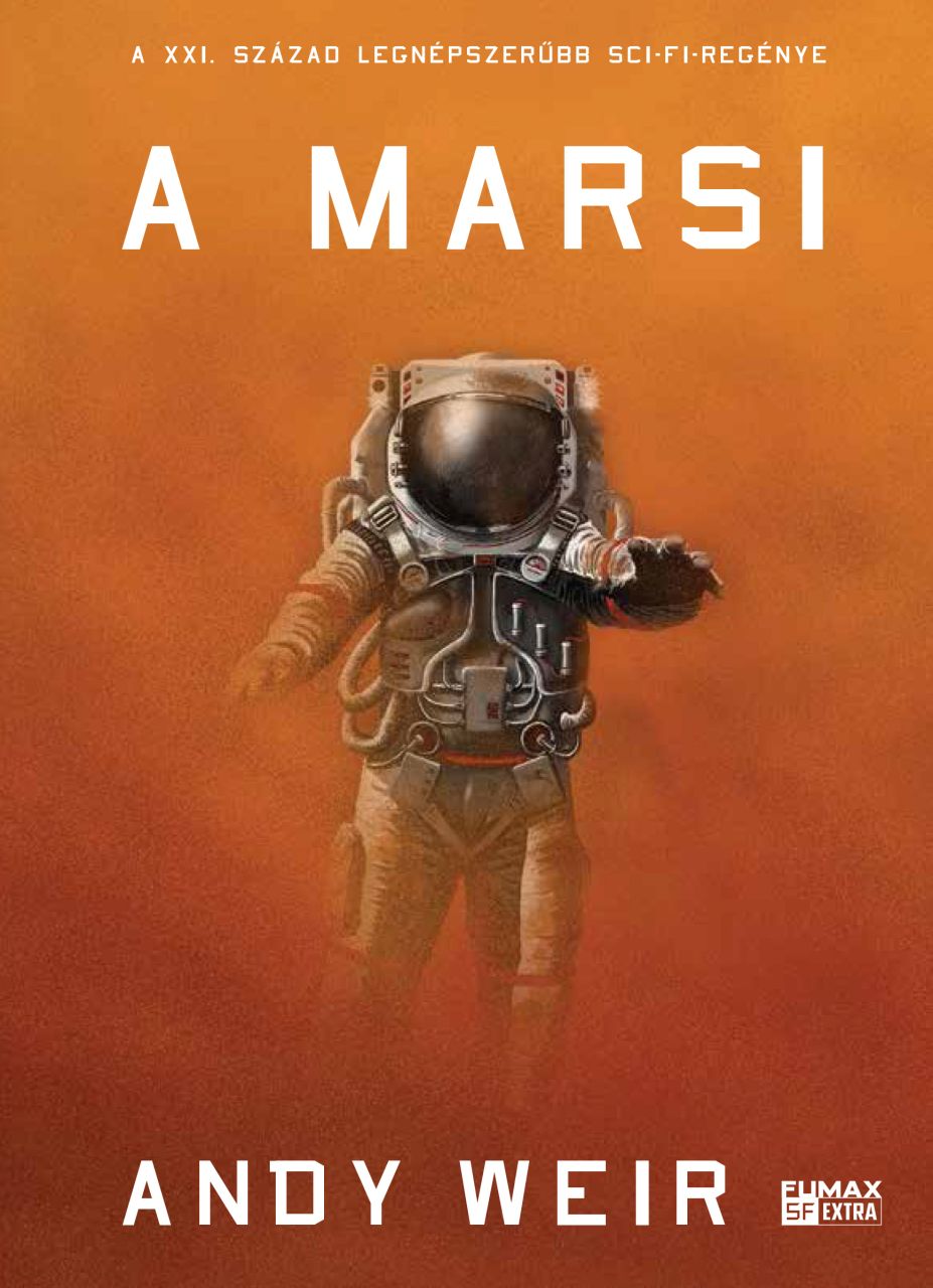 Andy Weir: A marsi keménytáblás könyv 