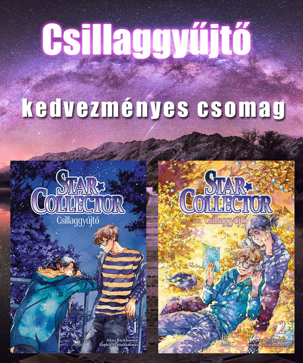 Star Collector - Csillaggyűjtő manga kedvezményes csomag (Csillaggyűjtő 1 és 2)