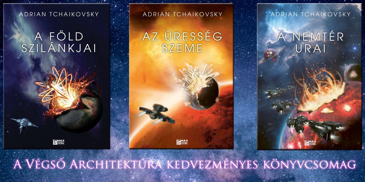 Adrian Tchaikovsky Végső Architektúra-trilógia kedvezményes előrendelői csomag