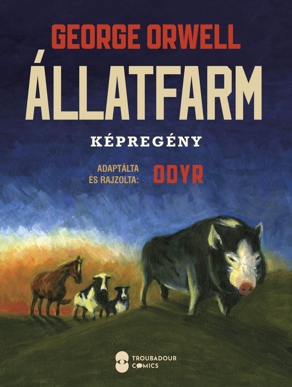 Állatfarm képregény előrendelés