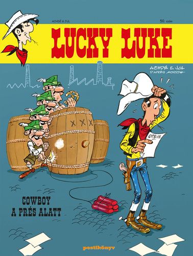 Lucky Luke 50. - Cowboy ​a prés alatt képregény