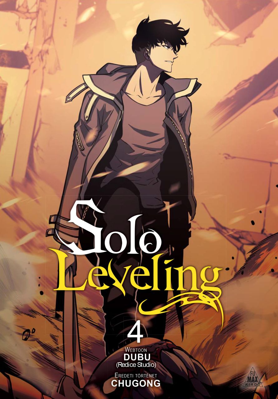 Solo Leveling 4. kötet puhakötésű, színes képregény előrendelés