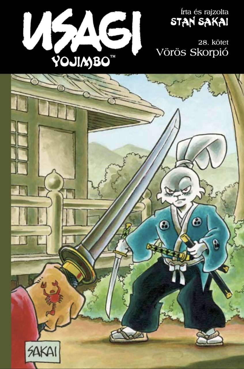 Usagi Yojimbo 28: Vörös Skorpió képregény előrendelés Usagi Yojimbo 28: Vörös Skorpió képregény előrendelés