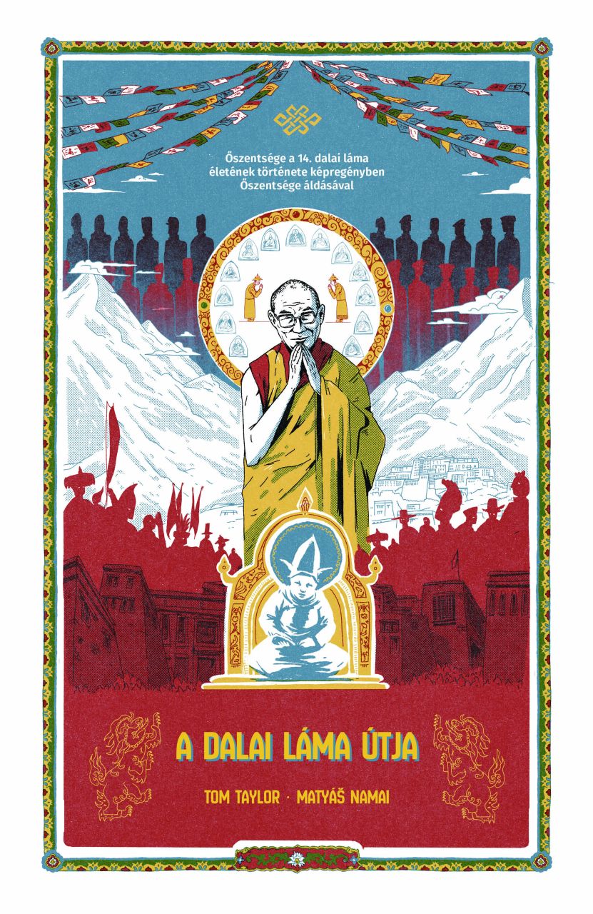 A DALAI LÁMA ÚTJA képregény A DALAI LÁMA ÚTJA képregény