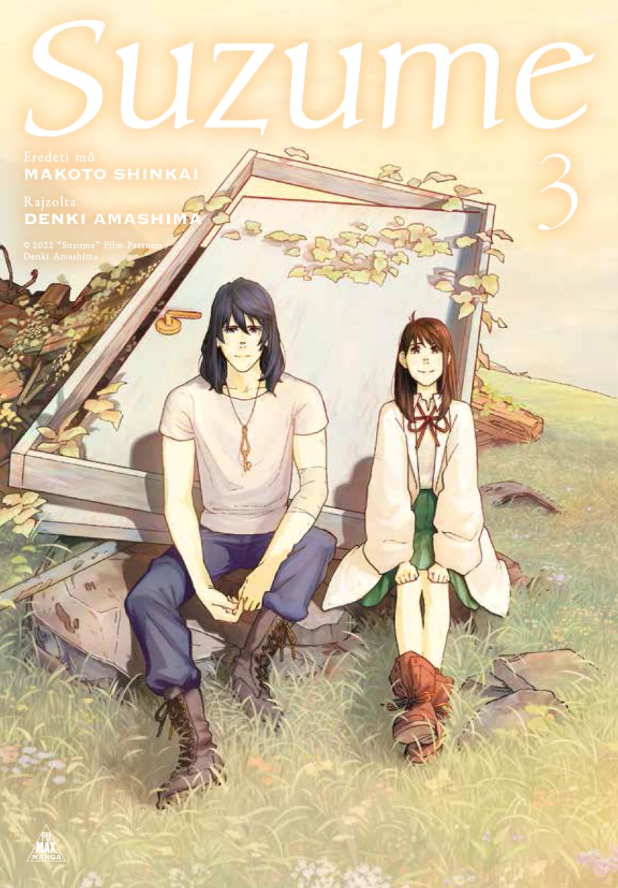 Makoto Shinkai - Denki Amashima: Suzume 3. manga előrendelés Makoto Shinkai - Denki Amashima: Suzume 3. manga előrendelés