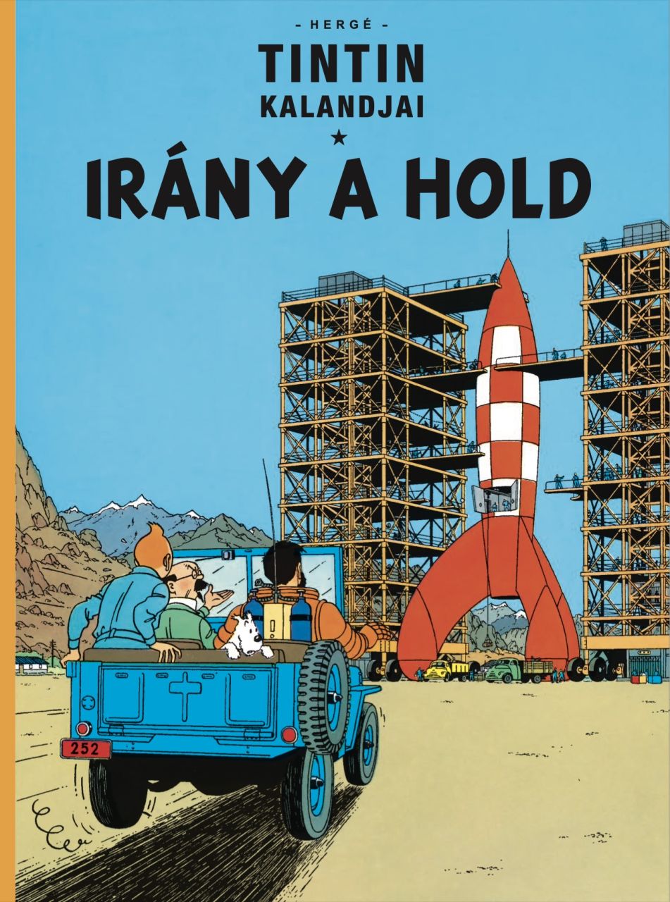Tintin kalandjai 16: Irány a Hold puhatáblás képregény előrendelés Tintin kalandjai 16: Irány a Hold puhatáblás képregény előrendelés