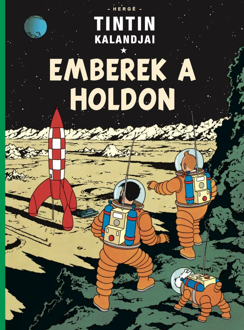 Tintin kalandjai 17: Emberek a Holdon puhatáblás képregény előrendelés