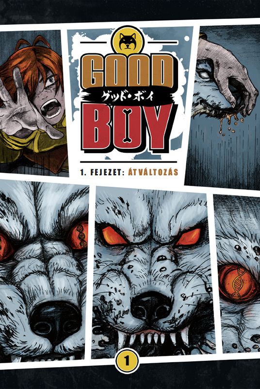 GoodBoy 1: Az átváltozás puhatáblás képregény előrendelés GoodBoy 1: Az átváltozás puhatáblás képregény előrendelés