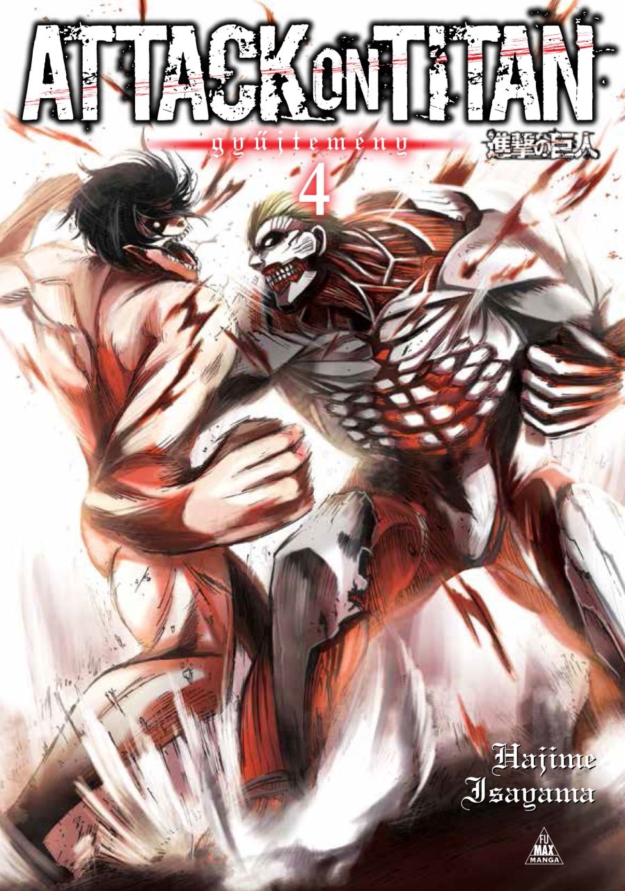 Shingeki no Kyojin - Attack on Titan-gyűjtemény 4. manga előrendelés
