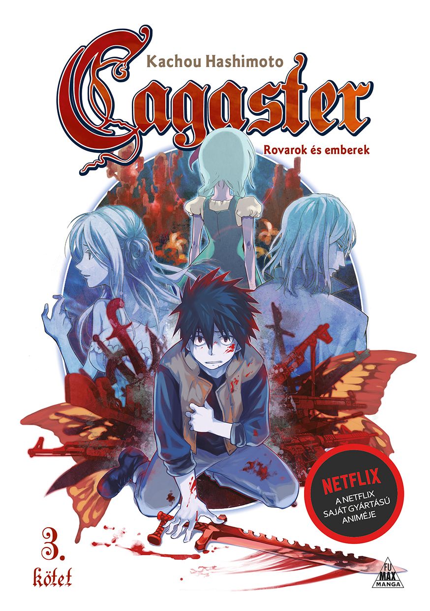 SZÉPSÉGHIBÁS Kachou Hashimoto: Cagaster - Rovarok és emberek 3. manga SZÉPSÉGHIBÁS Kachou Hashimoto: Cagaster - Rovarok és emberek 3. manga