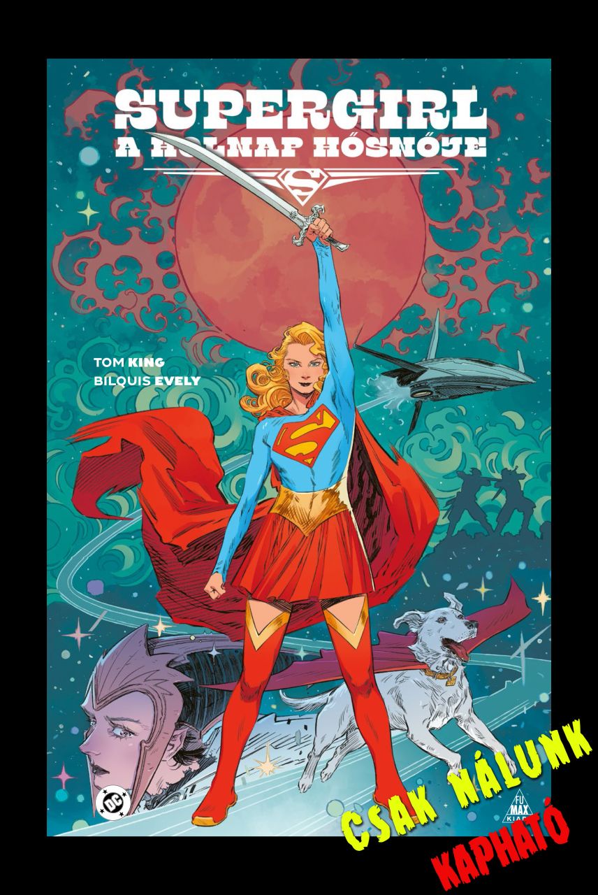 SZÉPSÉGHIBÁS Tom King: Supergirl - A holnap hősnője keménytáblás képregény SZÉPSÉGHIBÁS Tom King: Supergirl - A holnap hősnője keménytáblás képregény