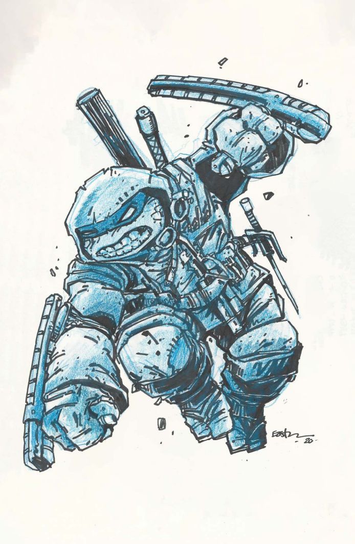 LIMITÁLT Teenage Mutant Ninja Turtles - Tini Nindzsa Teknőcök - Az Utolsó Rónin keménytáblás képregény