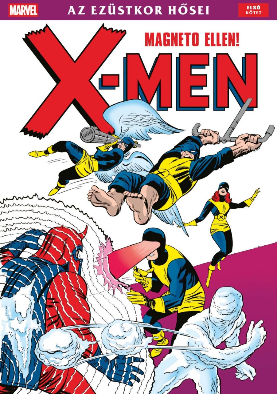 Az Ezüstkor Hősei: X-Men Magneto ellen sorszámozott, puhatáblás képregény előrendelés