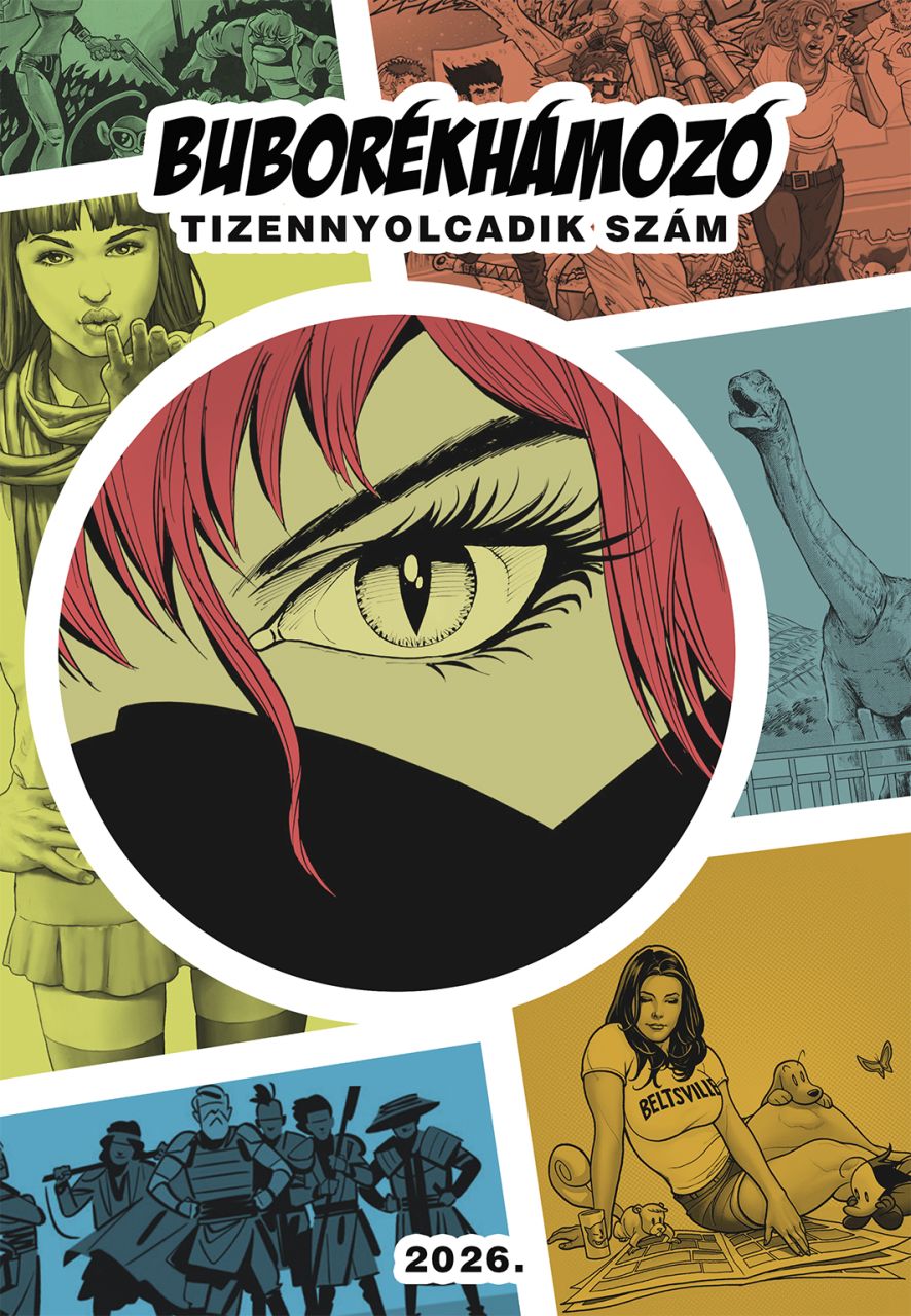 Buborékhámozó 18 - képregényes szaklap / fanzine 