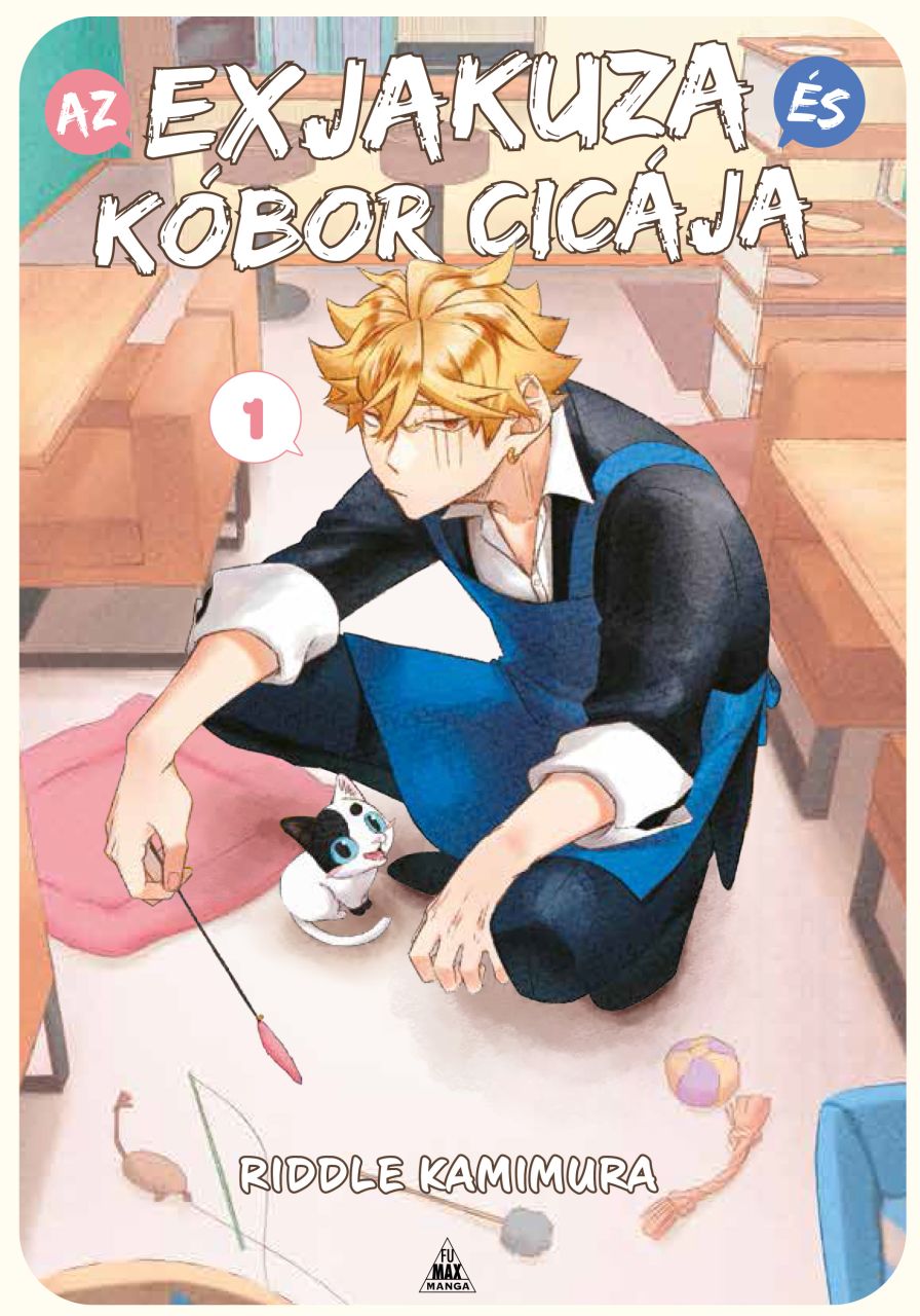 Riddle Kamimura: Az exjakuza és a kóbor cicája 1. manga előrendelés