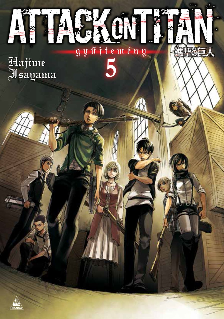 Shingeki no Kyojin - Attack on Titan-gyűjtemény 5. manga előrendelés