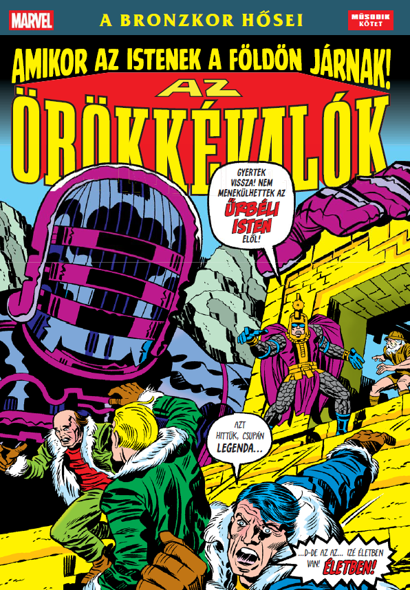 Jack Kirby: Az Örökkévalók 2.: A negyedik sereg puhatáblás sorszámozott képregény 