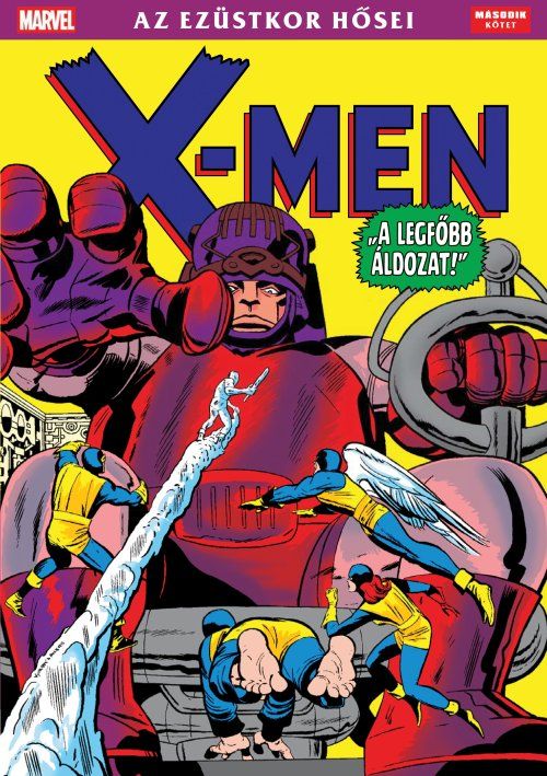 Az Ezüstkor Hősei: X-Men 2 sorszámozott, puhatáblás képregény előrendelés Az Ezüstkor Hősei: X-Men 2 sorszámozott, puhatáblás képregény előrendelés