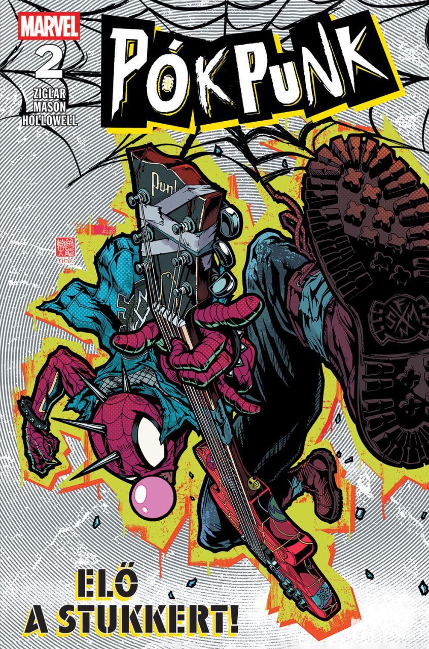Pókpunk 2.: Elő a stukkert! puhatáblás képregény előrendelés