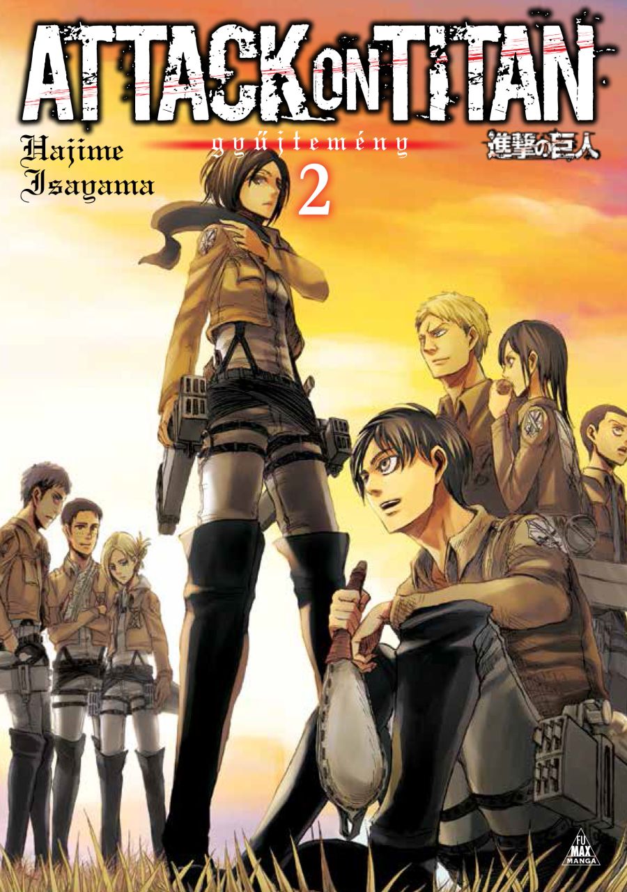 SZÉPSÉGHIBÁS Shingeki no Kyojin - Attack on Titan-gyűjtemény 2. manga