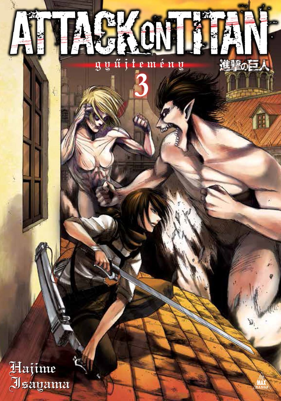 SZÉPSÉGHIBÁS Shingeki no Kyojin - Attack on Titan-gyűjtemény 3. manga