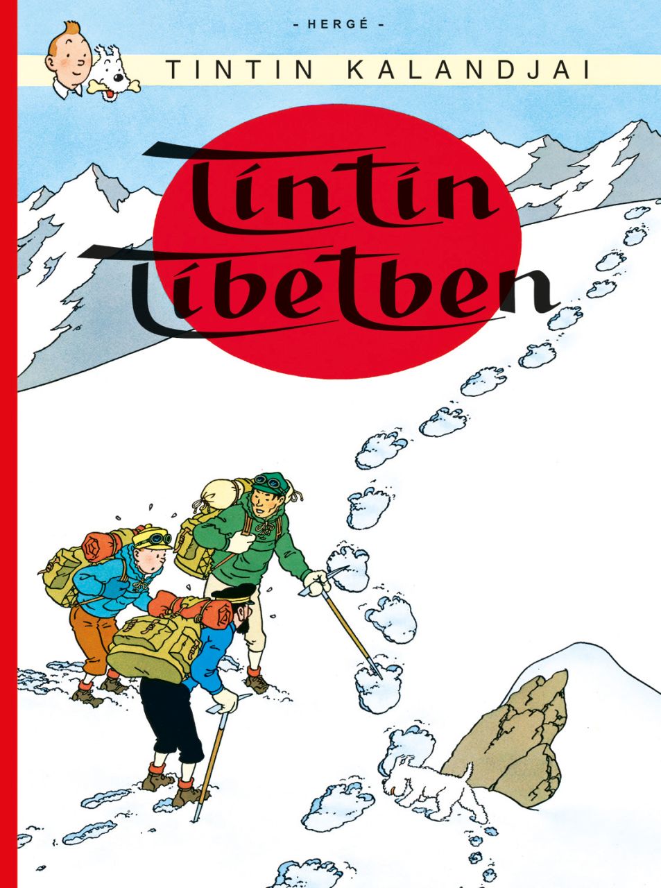 Tintin kalandjai 20: Tintin Tibetben puhatáblás képregény előrendelés