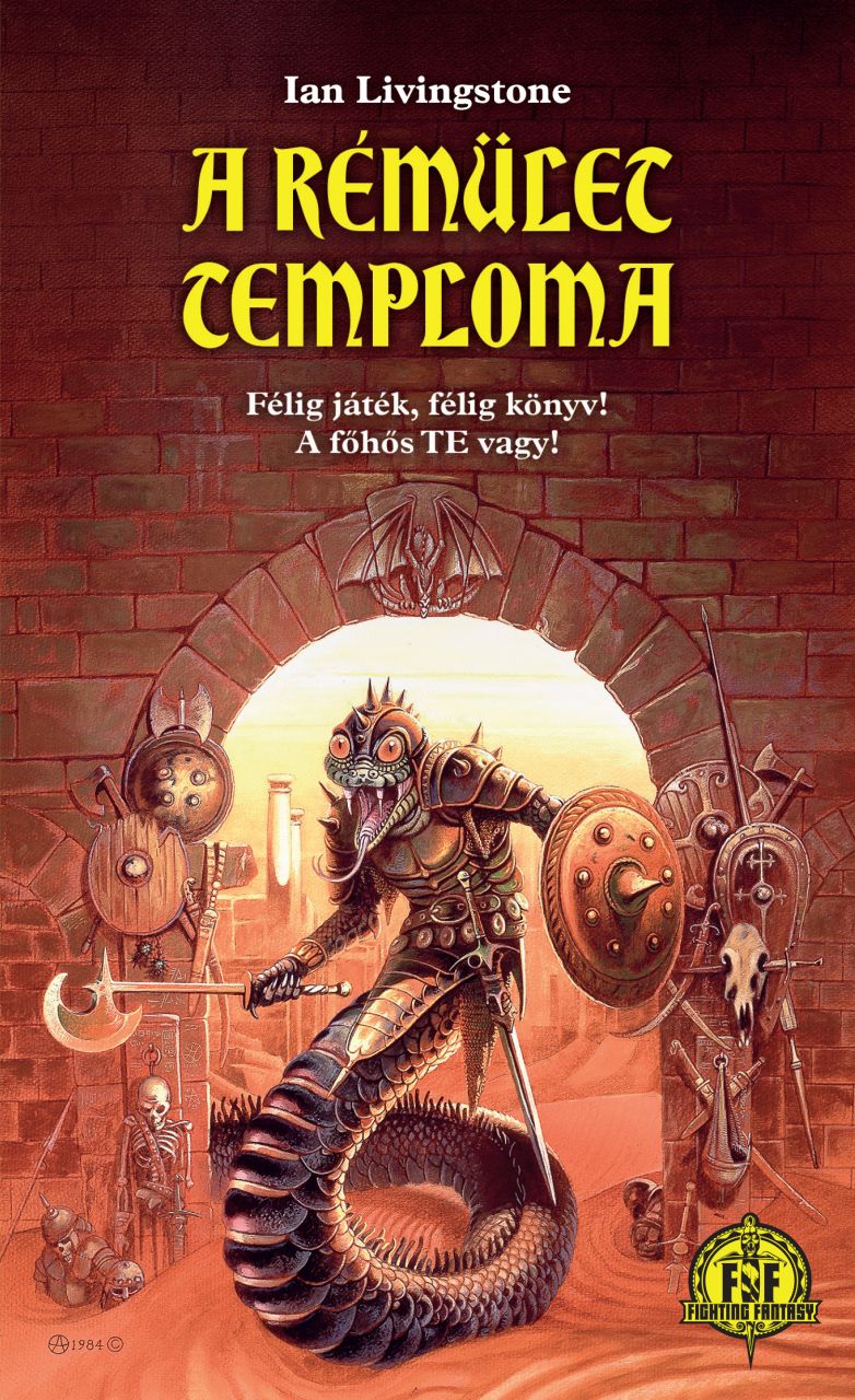 Ian Livingstone: A Rémület Temploma kalandkönyv előrendelés Ian Livingstone: A Rémület Temploma kalandkönyv előrendelés